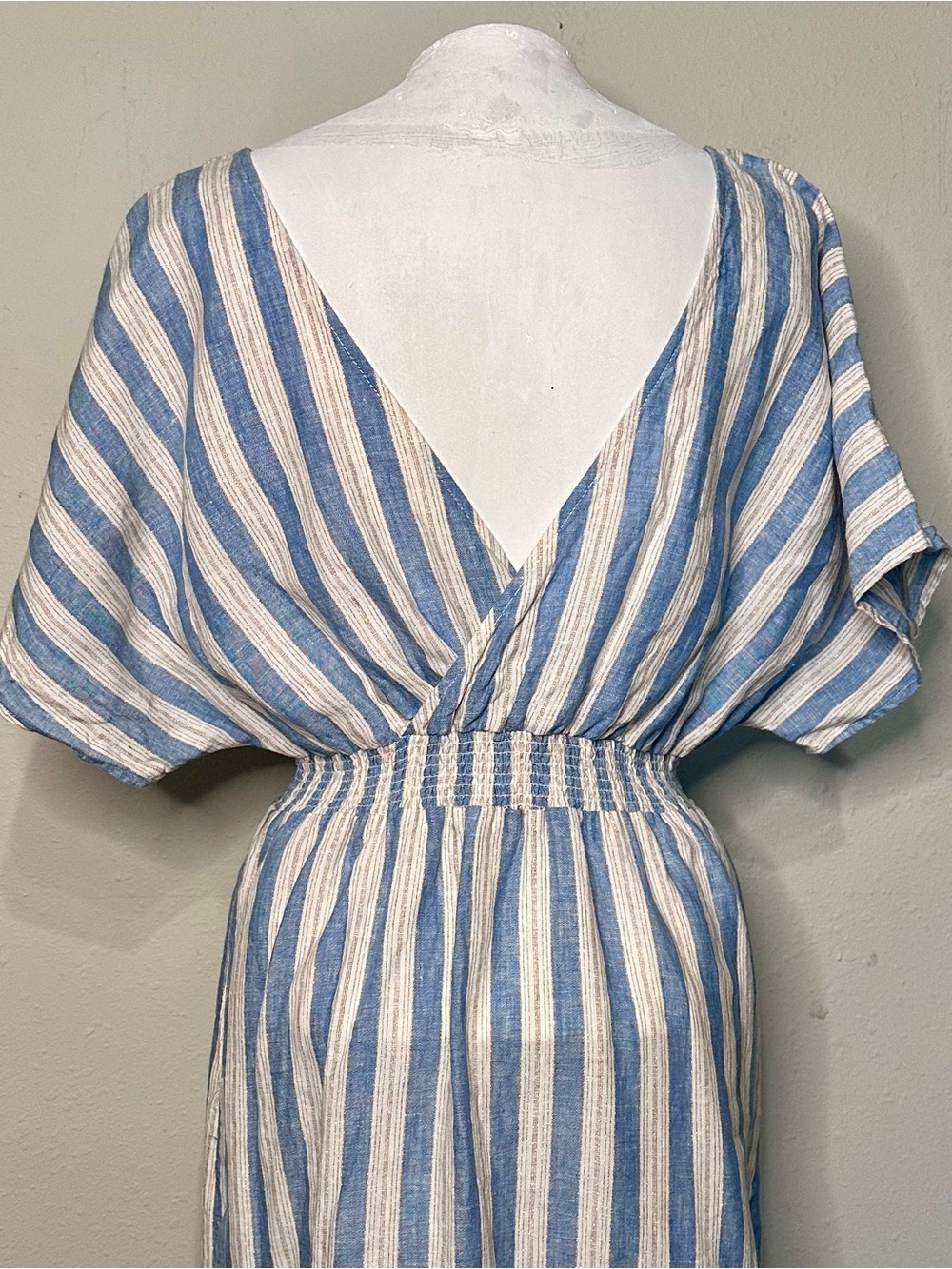 BODEN | linen blend kaftan/maxi dress - Picture 8 of 12